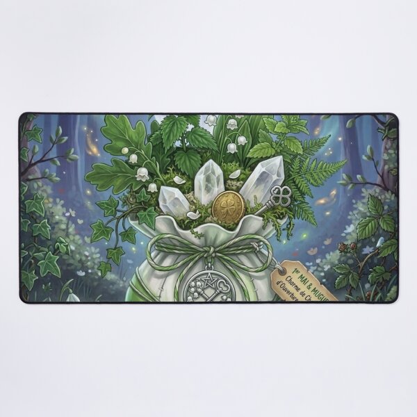 Item preview, Magical Beltane Pouch - Good Luck Charm designed and sold by NeyhineAngelionShop.