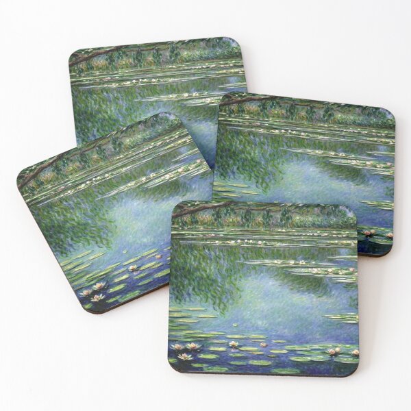 Item preview, Water Lilies - Ethereal Reflections (2) designed and sold by artdesignsnow.