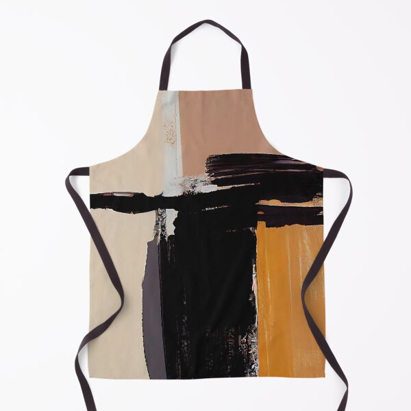Artikelvorschau, Moderne abstrakte Komposition in Papaya-Orange, Ecru und Tonfarben. entworfen und verkauft von DEC02.