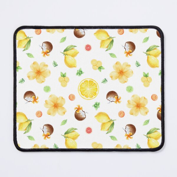Item preview, Vibrant Summer Citrus Botanical Pattern designed and sold by moodaera.