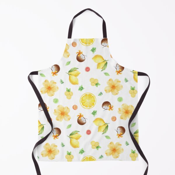 Item preview, Vibrant Summer Citrus Botanical Pattern designed and sold by moodaera.