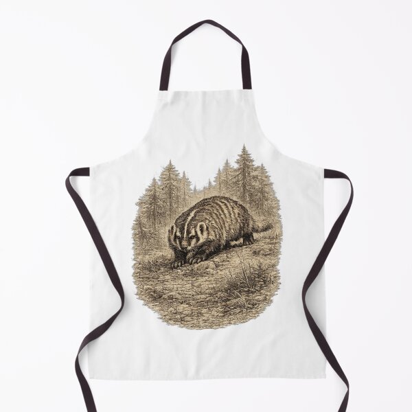 Item preview, American Badger on the Hunt designed and sold by KrungiT Design .