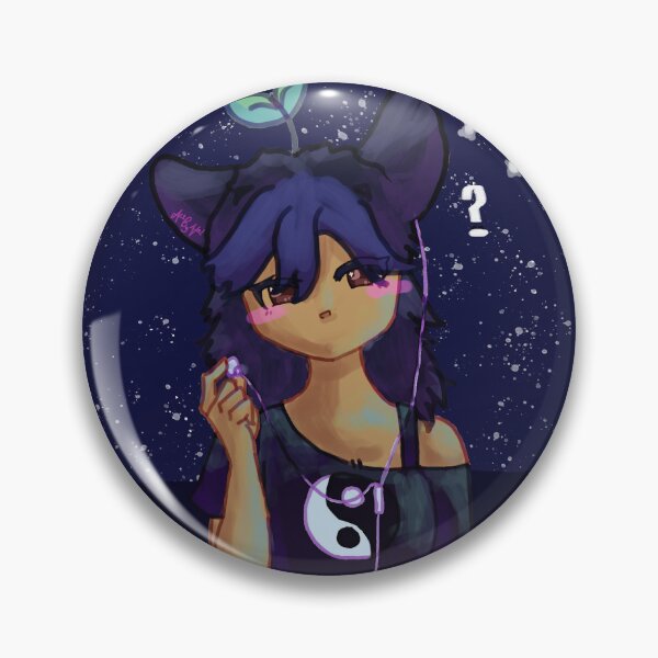 Item preview, Cute cat girl, starry night designed and sold by artbyval168.