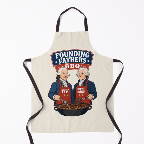 Item preview, Founding Fathers BBQ designed and sold by Red Cub Studio.