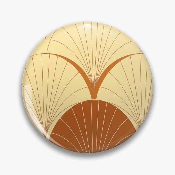Item preview, Asian Art Deco Mousse And Buttercream Fan Pattern  designed and sold by DEC02.