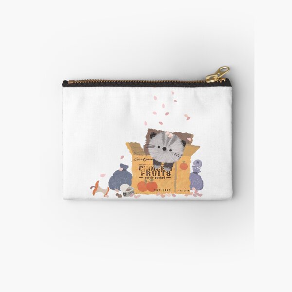 Item preview, Cute Fluffy Kitten Inside Fruit Box designed and sold by moonjar-art.