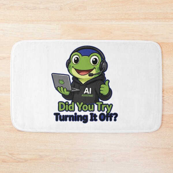 Item preview, AI Assistant Frog designed and sold by SimplePoDesign.