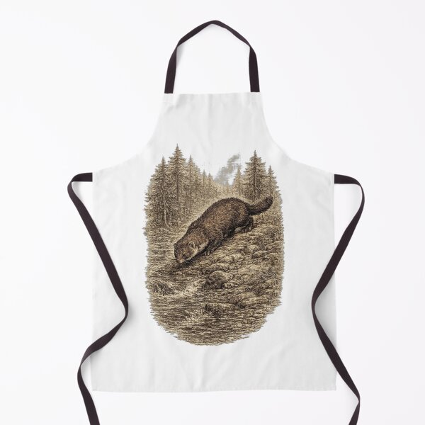 Item preview, American Mink River Hunter designed and sold by KrungiT Design .