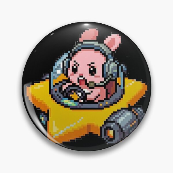 Item preview, Star Rocket Blast-Off — The Rabbit Pilot Who Owns the Galaxy designed and sold by Matilda Pixel.
