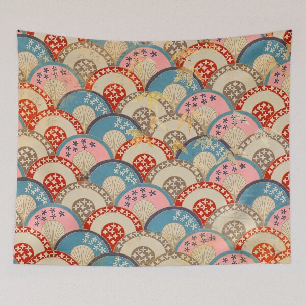Item preview, Vintage Asian-Inspired Ornately Sophisticated Fan Pattern designed and sold by DEC02.