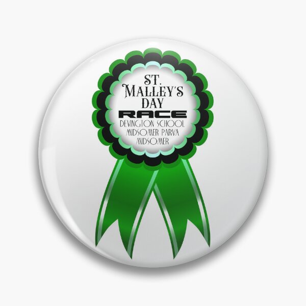 Item preview, St. Malley’s Day Race Ribbon (on White) designed and sold by PawsitiveMum3.