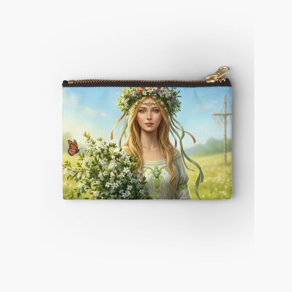 Item preview, Maia, Queen of Beltane in the flower meadow designed and sold by NeyhineAngelionShop.