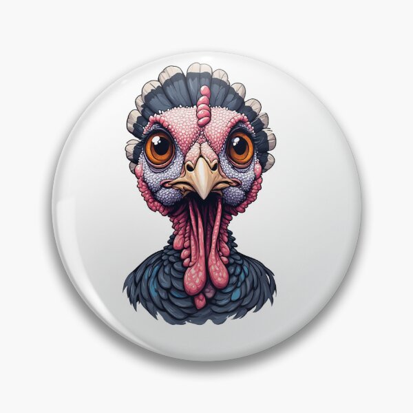 Item preview, Funny Turkey Face | Cute Thanksgiving Turkey Design designed and sold by Muayad Al-Farhan.