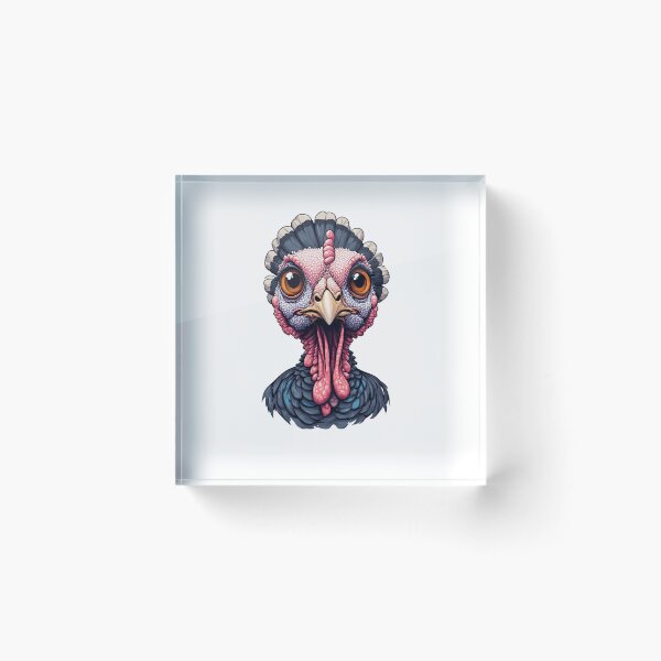 Item preview, Funny Turkey Face | Cute Thanksgiving Turkey Design designed and sold by Muayad Al-Farhan.