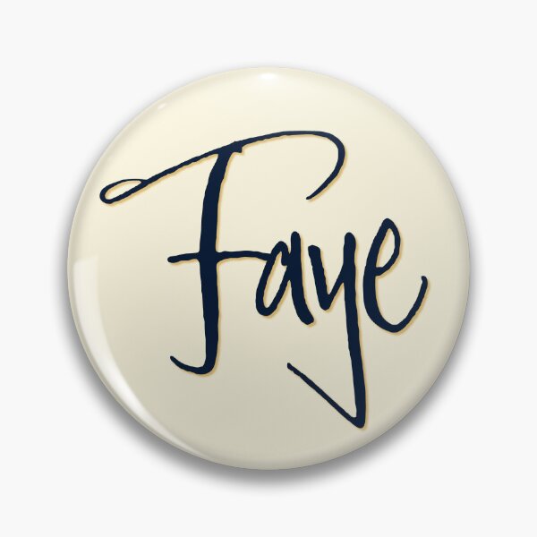 Item preview, FAYE personalized type design designed and sold by CharlottePlaceArt.