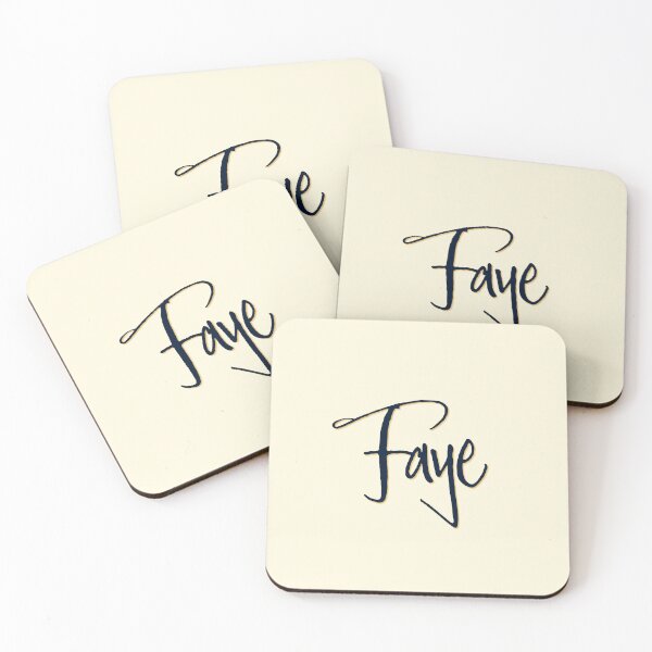 Item preview, FAYE personalized type design designed and sold by CharlottePlaceArt.