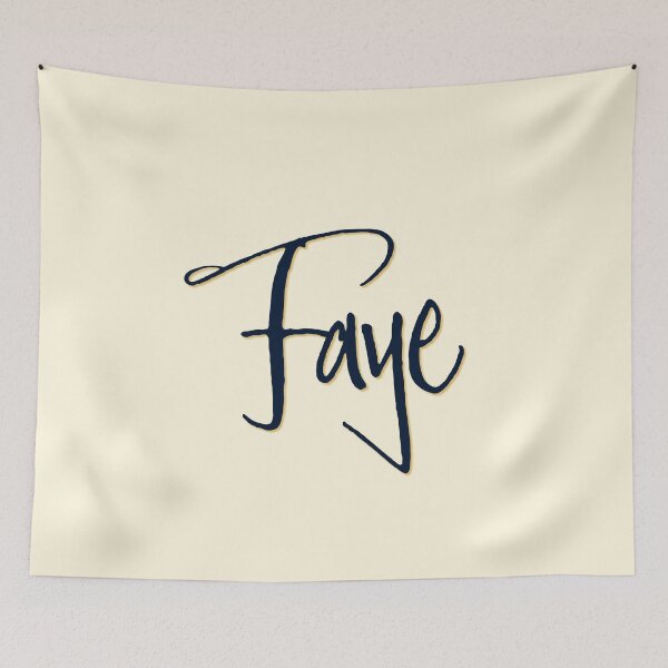Item preview, FAYE personalized type design designed and sold by CharlottePlaceArt.