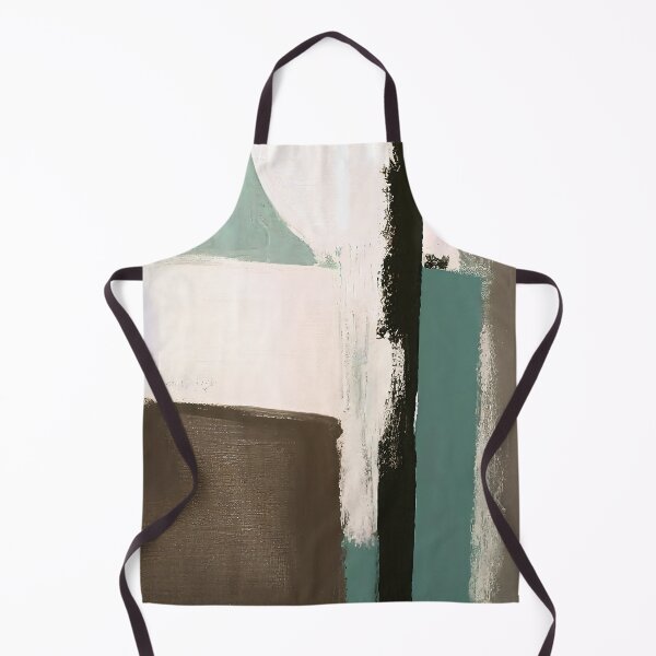 Item preview, Earth Tones, Cream And Green Abstract Modern Painting designed and sold by DEC02.