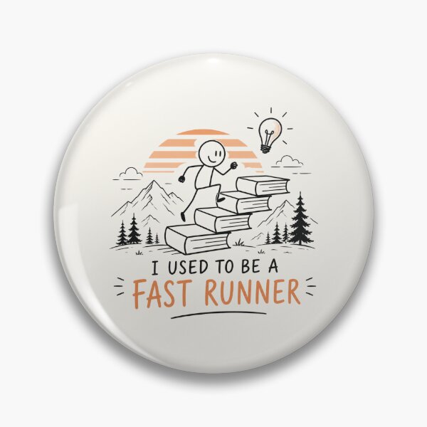 Item preview, I Used to Be Fast Runner designed and sold by KrzysztofART.