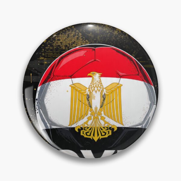 Item preview, Egypt 2026 Football Soccer National Team Pyramids Design designed and sold by BodaZZ.