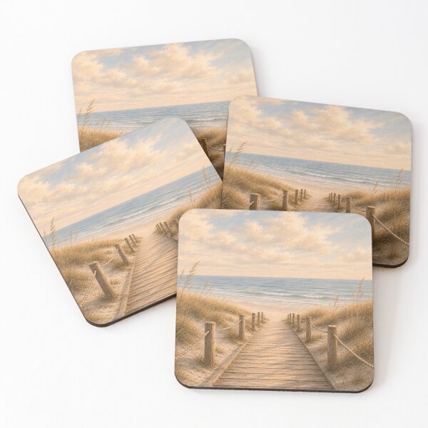 Item preview, Boardwalk to the Beach Coastal Wall Art designed and sold by TheSlowShore.