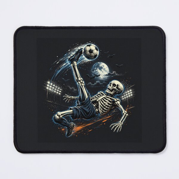 Item preview, Legendary Bicycle Kick Skeleton Football | Vintage Halloween Soccer Streetwear Graphic designed and sold by warlistop.