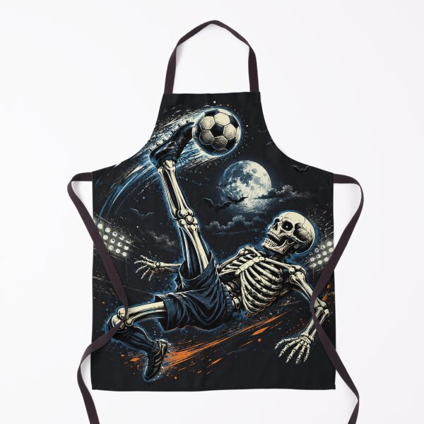 Item preview, Legendary Bicycle Kick Skeleton Football | Vintage Halloween Soccer Streetwear Graphic designed and sold by warlistop.