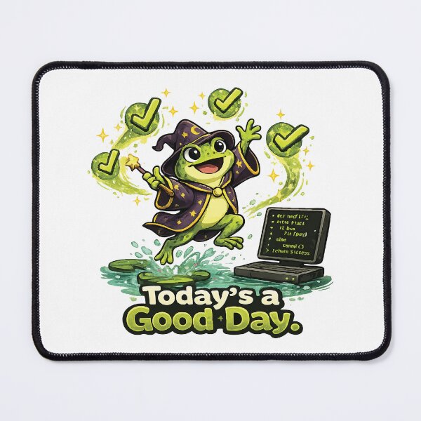Item preview, Good Day Frog designed and sold by SimplePoDesign.