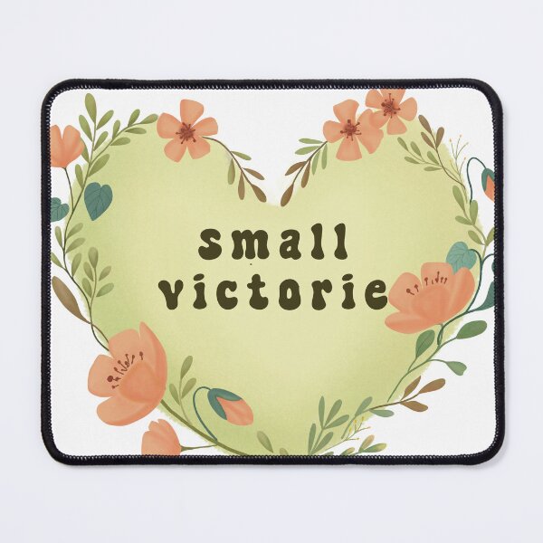 Item preview, Botanical Poppy Floral Frame Heart Small Victories Illustration designed and sold by StoriesInGrain.