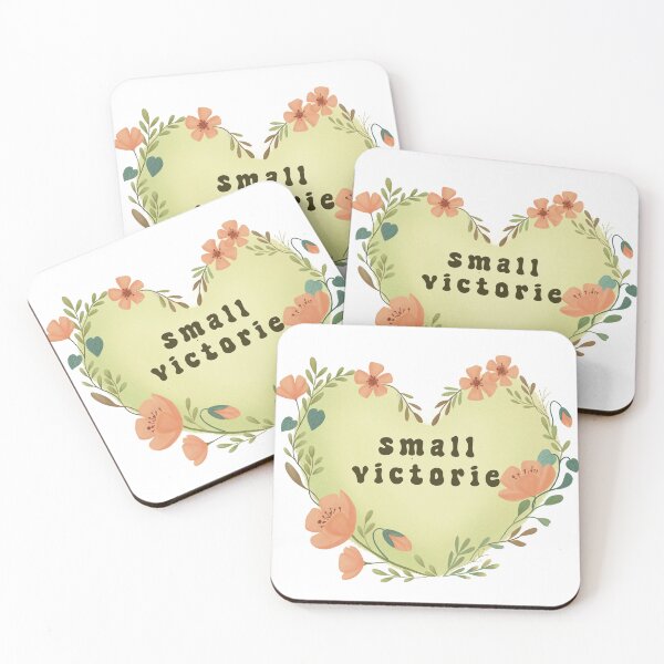 Item preview, Botanical Poppy Floral Frame Heart Small Victories Illustration designed and sold by StoriesInGrain.