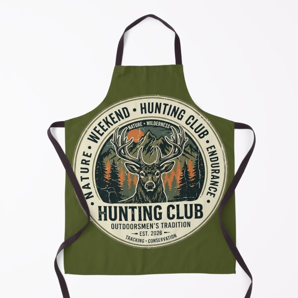 Item preview, Weekend Hunting Club Vintage Mountain Whitetail Deer Est 2026 designed and sold by PACS0011.
