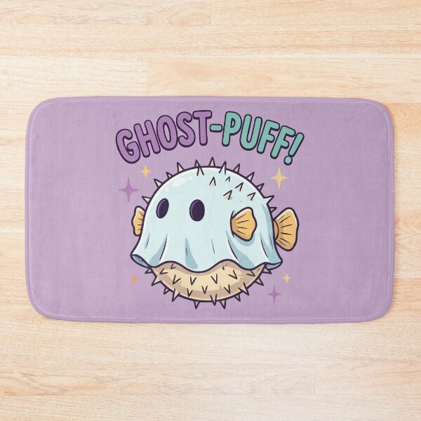 Item preview, Cute Ghost Pufferfish Funny Halloween Marine Life designed and sold by Amir Faysal.