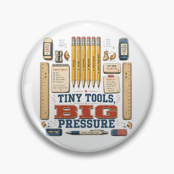 Item preview, Exam Days Felt Bigger Than Life designed and sold by pradeepvisuals.