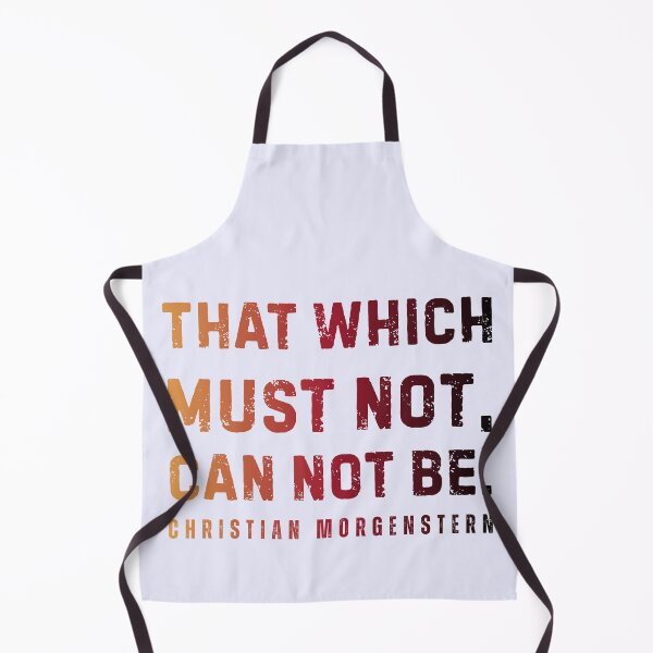 Item preview, Christian Morgenstern: That which must not, can not be. designed and sold by artbleed.