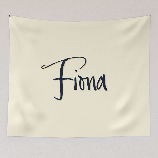 Item preview, FIONA personalized type design designed and sold by CharlottePlaceArt.