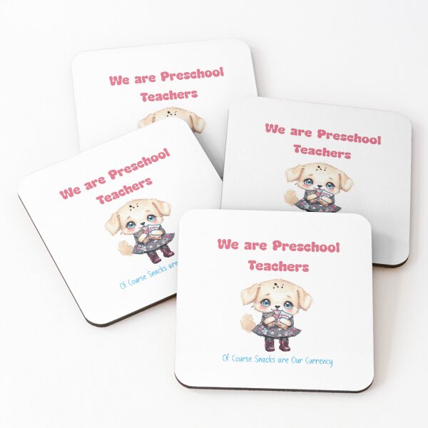 Item preview, We Are Preschool Teachers Snacks Currency designed and sold by ArtisticDesignsbyLinda.