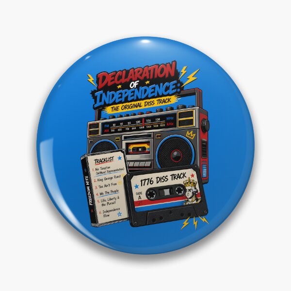 Item preview, Declaration of Independence Original Diss Track 1776 designed and sold by Red Cub Studio.