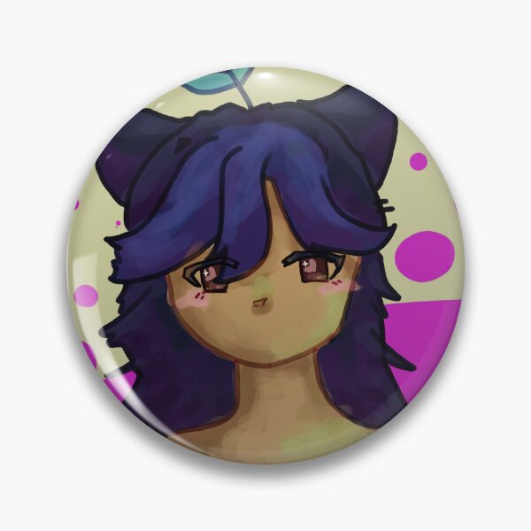 Item preview, Cute cat girl head shot designed and sold by artbyval168.