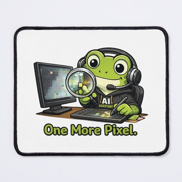 Item preview, One More Pixel Frog designed and sold by SimplePoDesign.