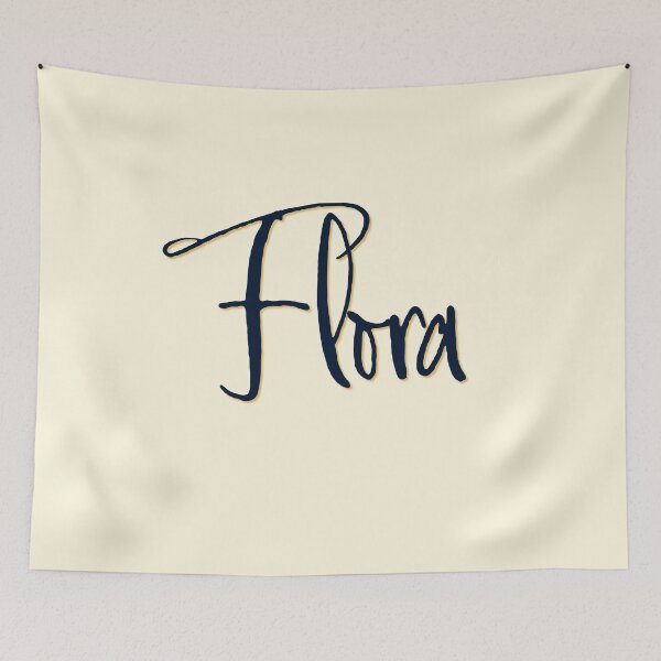 Item preview, FLORA personalized type design designed and sold by CharlottePlaceArt.