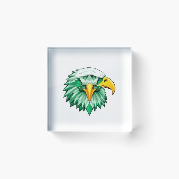 Item preview, Bald Eagle Geometric Crystal - Modern Graphic Art  designed and sold by QuirkThreadsCo.