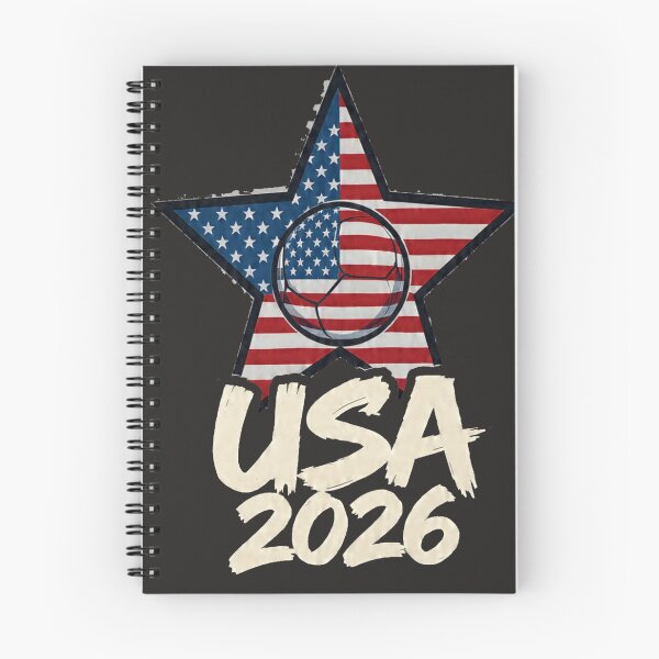 Item preview, USA 2026 Soccer Star Flag Football World Cup Design designed and sold by BodaZZ.