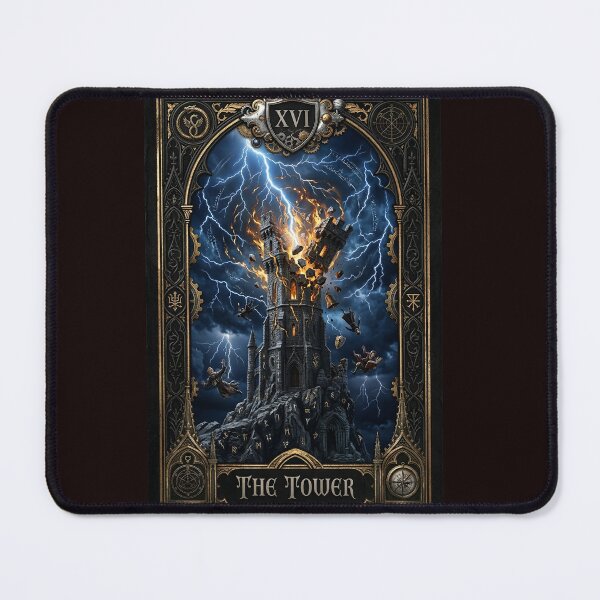 Item preview, The Tower -Major Arcana designed and sold by Studio77-Gothic.