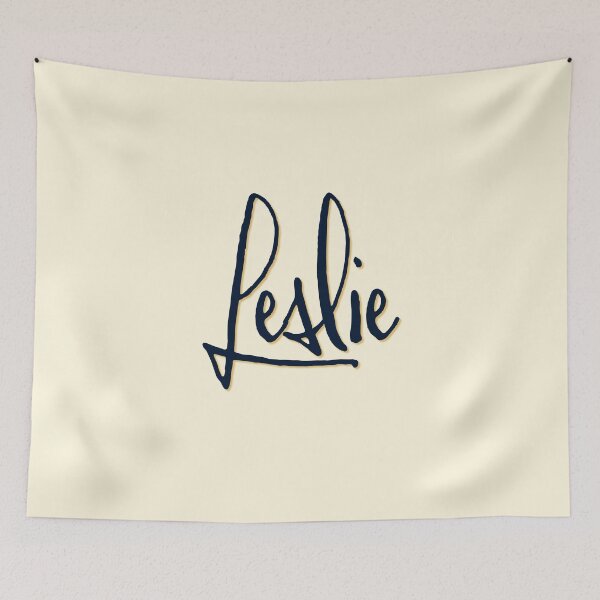 Item preview, LESLIE personalized type design designed and sold by CharlottePlaceArt.