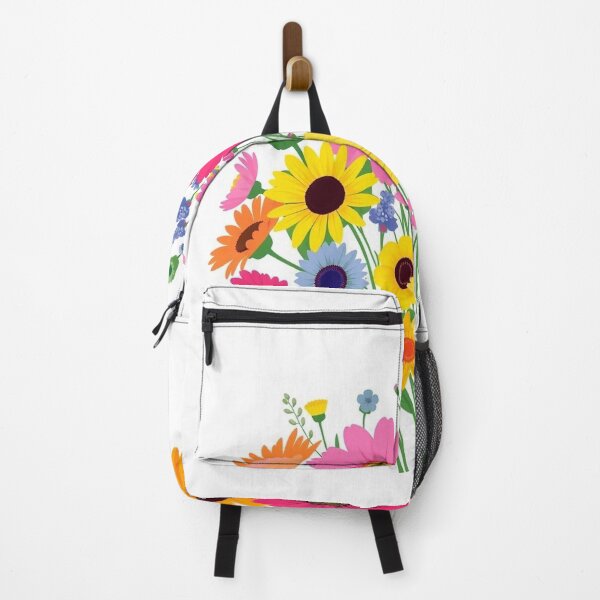 Item preview, Wildflower Bouquet Flat Floral - Modern Graphic Ar designed and sold by QuirkThreadsCo.
