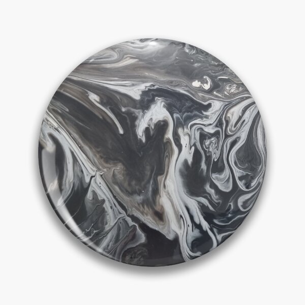 Item preview, Abstract monochrome piece in acrylic on canvas by Kzacreative designed and sold by Kzacreative.