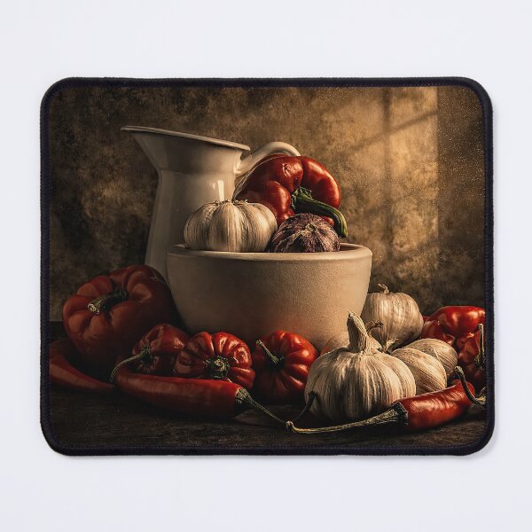 Item preview, Garlic and peppers designed and sold by andreisky.