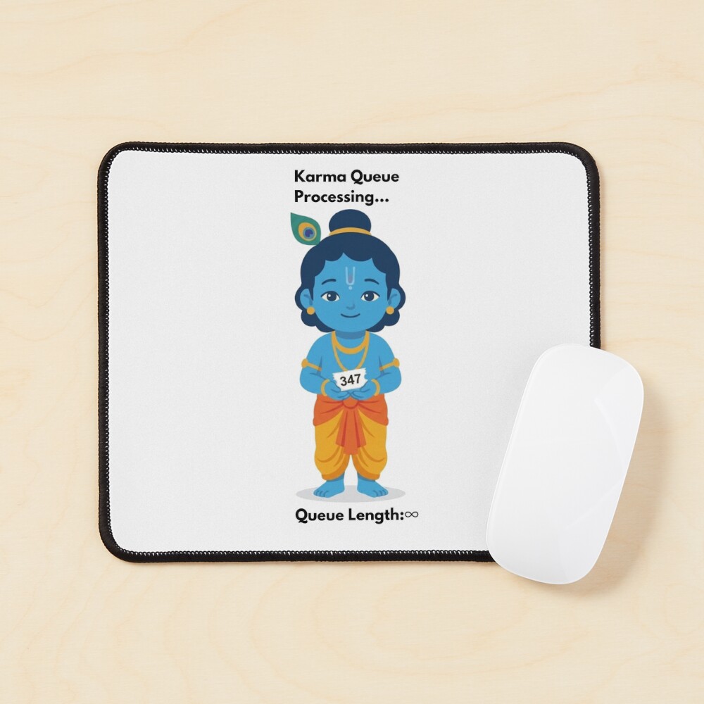 Item preview, Mouse Pad designed and sold by BhaktiByte.
