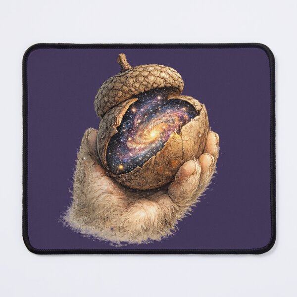 Item preview, Tiny Universe Inside an Acorn Watercolor | Cosmic Cottagecore Fantasy Illustration designed and sold by MagicMakerPh⭐⭐⭐⭐⭐.