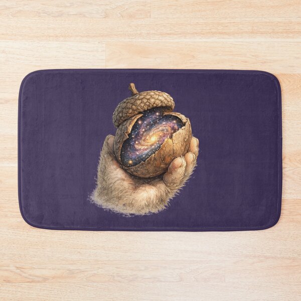 Item preview, Tiny Universe Inside an Acorn Watercolor | Cosmic Cottagecore Fantasy Illustration designed and sold by MagicMakerPh.